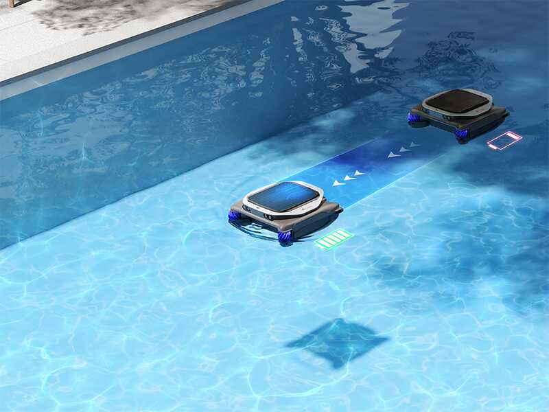 Dreame J1 - Robot per pulire piscina a batteria - Gestione Tramite App