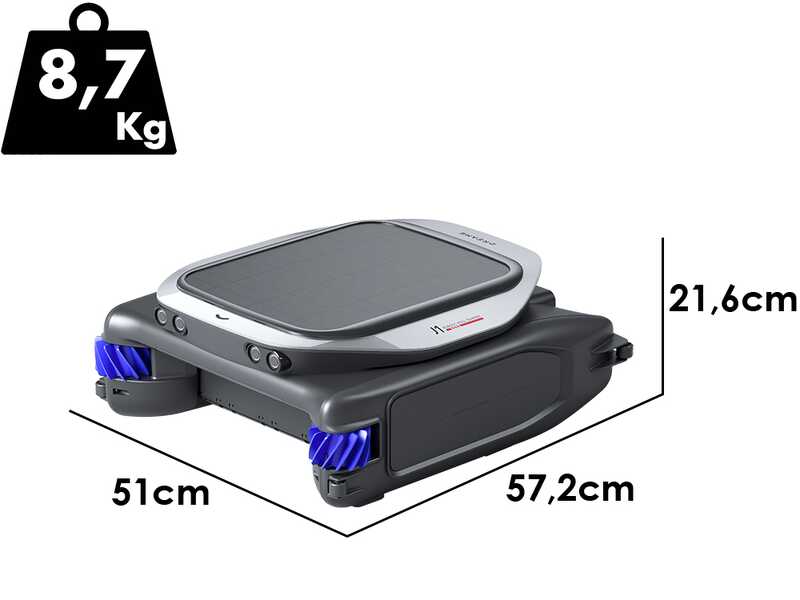 Dreame J1 - Robot per pulire piscina a batteria - Gestione Tramite App