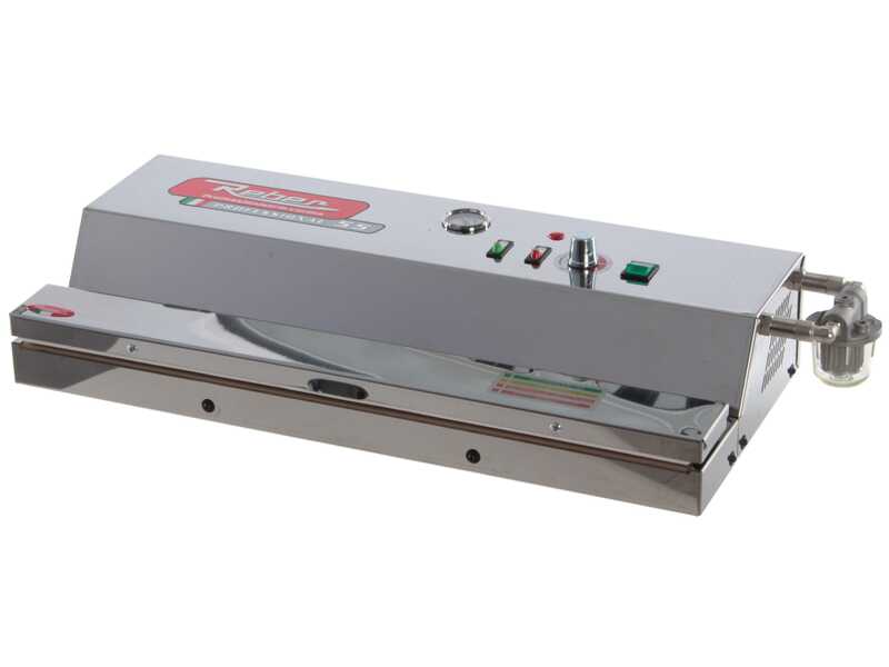 OUTLET - UTILIZZATO PER PROVA - Reber PROFESSIONAL 55 - 9712 NF - Macchina sottovuoto professionale - Barra saldante 58cm