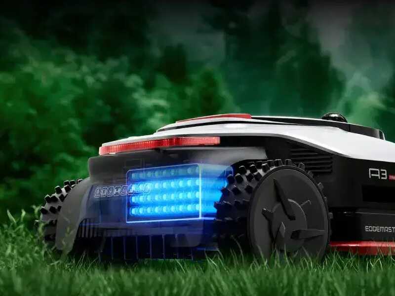 Robottiruohonleikkurin rakenne