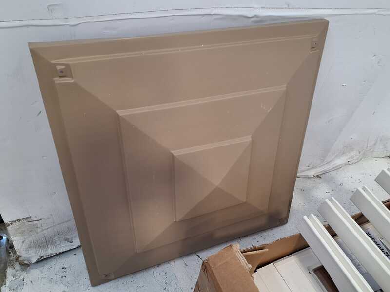 OUTLET - PICCOLI DIFETTI ESTETICI - Garofalo Tuscany Evo 80 Pagoda - Casetta porta attrezzi - Con finestra - 82.5x82.5x198 cm