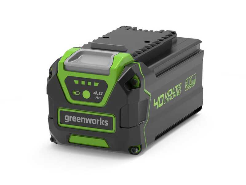 Greenworks MO40L413-01 - Tagliaerba a batteria - 40V/4Ah - Taglio 41 cm