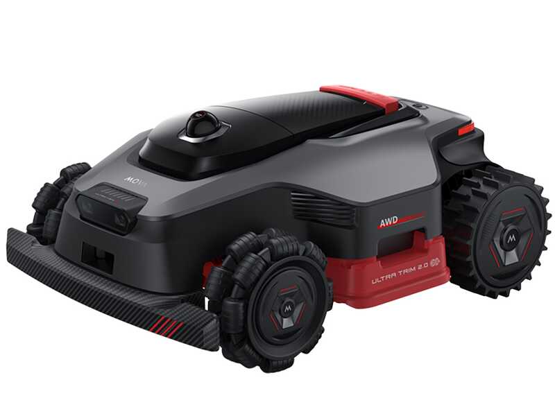 Robottiruohonleikkurin yksityiskohta