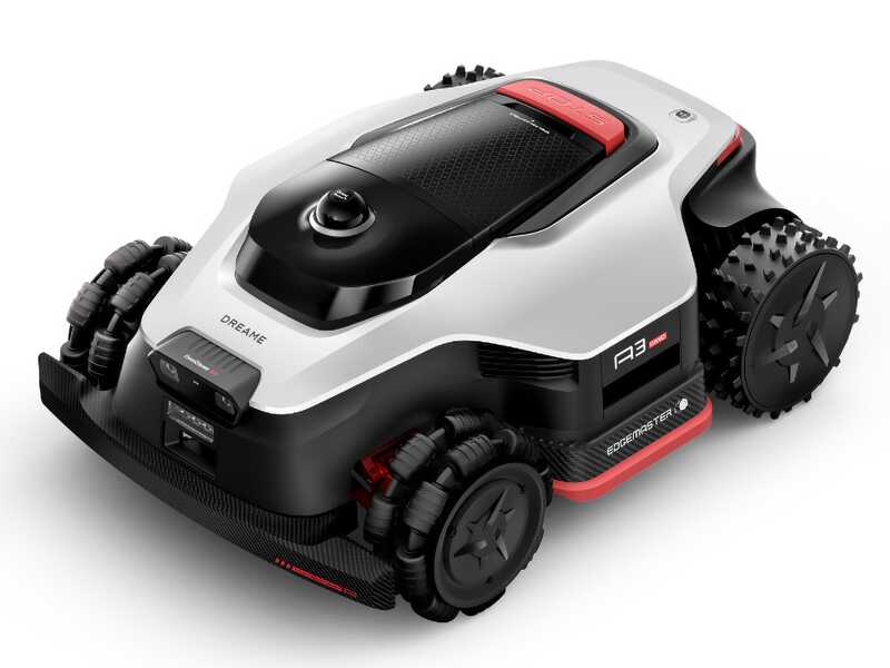 Robottiruohonleikkuri puutarhassa