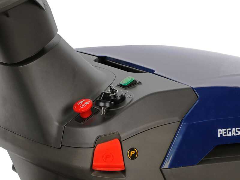 BullMach PEGASO 95-160 RMH - Trattorino tagliaerba con cambio idrostatico - Cesto di raccolta - Mulching