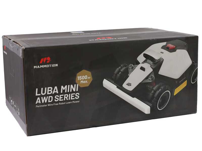 Mammotion LUBA mini AWD 1500 - Robot tagliaerba - Senza impianto