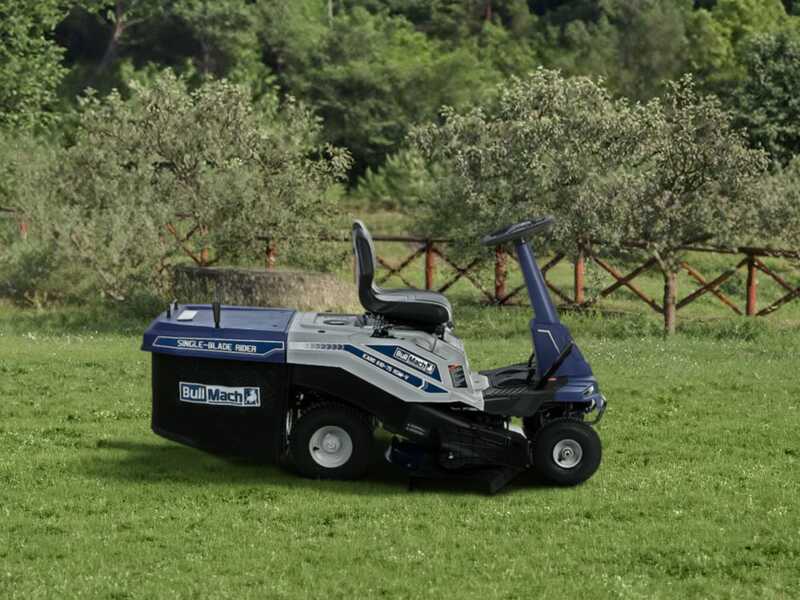 BullMach ICARO 610-75 RSM-V - Trattorino tagliaerba mini-rider - Motore da 224cc