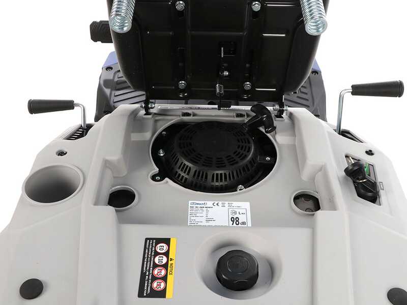 BullMach ICARO 610-75 RSM-V - Trattorino tagliaerba mini-rider - Motore da 224cc