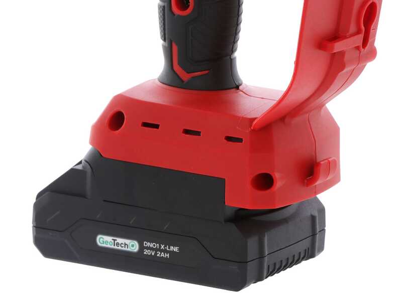 GeoTech X-Line PS-20V - Potatore manuale a batteria - 20V 2Ah