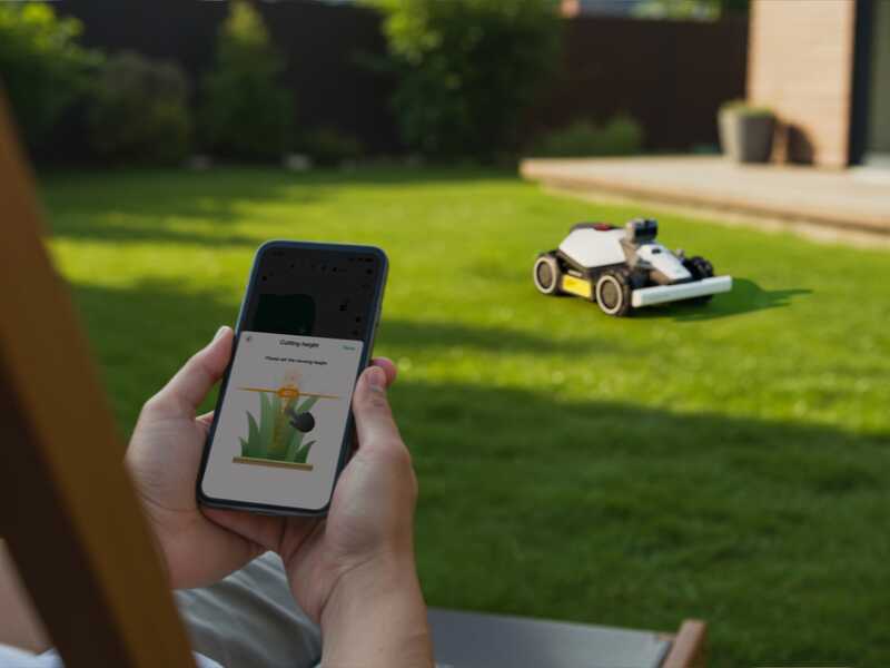 Mammotion LUBA mini AWD LiDAR 1500 - Robot tagliaerba - Senza impianto