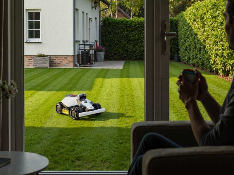 Mammotion LUBA mini AWD LiDAR 1500 - Robot tagliaerba - Senza impianto