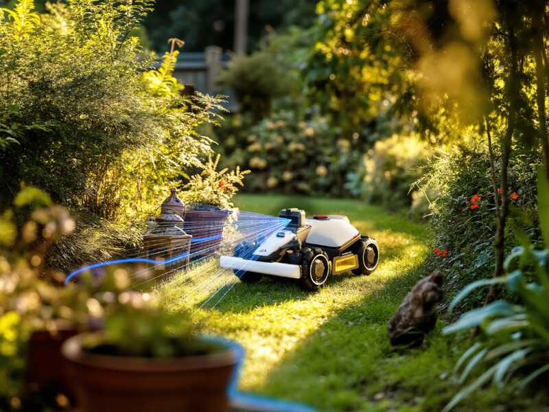 Mammotion LUBA mini AWD LiDAR 1500 - Robot tagliaerba - Senza impianto