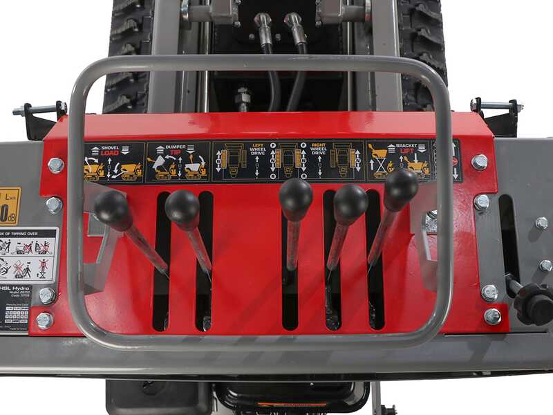 GeoTech Pro GeoPorter 580 DHSL Hydro - Motocarriola cassone alzabile a pantografo - Cambio idrostatico