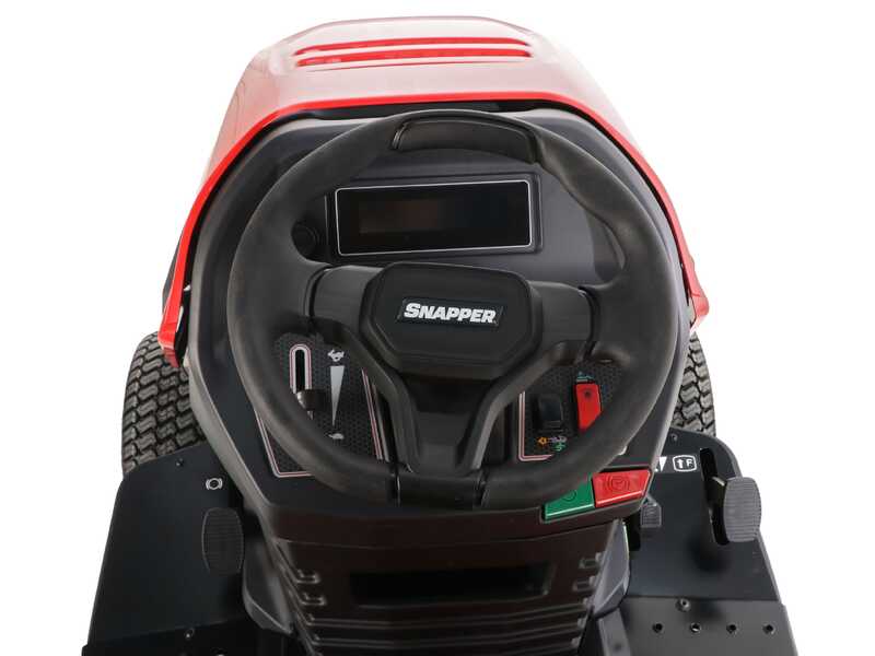 Snapper STX122 - Trattorino tagliaerba - Briggs&amp;Stratton 724cc - Scarico posteriore e Mulching 50%