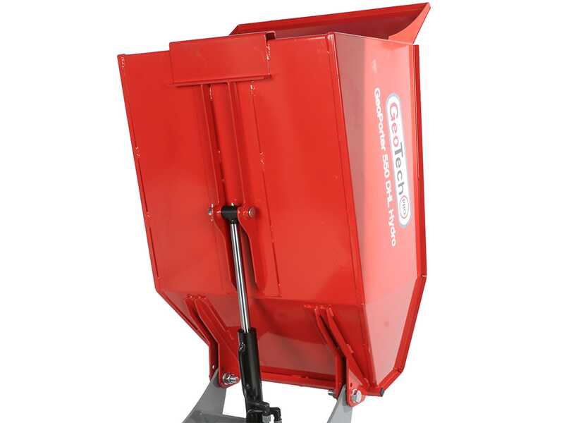 GeoTech Pro GeoPorter 550 DHL Hydro - Motocarriola cassone alzabile a pantografo
