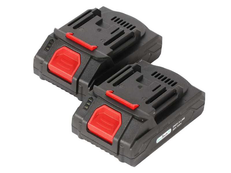 Geotech X-Line BC-40V - Decespugliatore a batteria - 40V - 2x 20V 2Ah