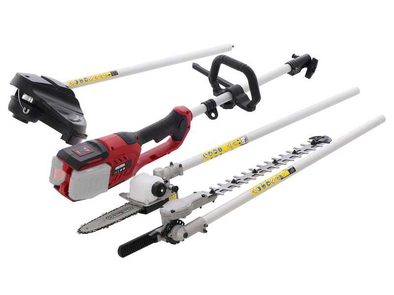 GeoTech X-Line MT-40V - Decespugliatore multifunzione a batteria - 40V - SENZA BATTERIA E CARICABATTERIA