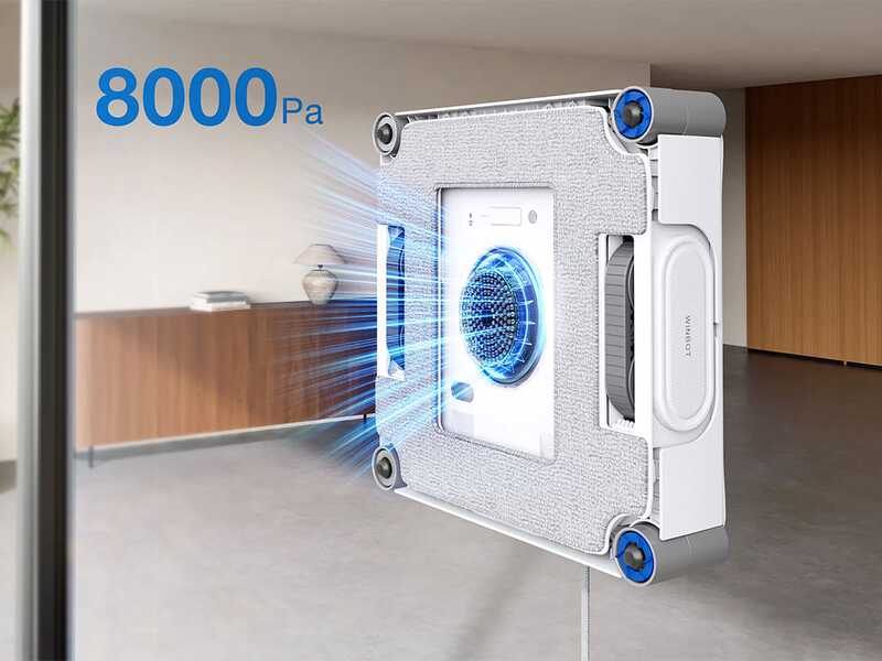 Ecovacs WINBOT W2S OMNI - Robot lavavetri automatico - Gestione tramite app