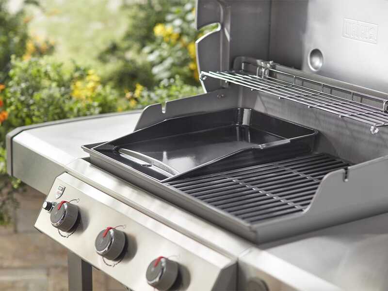 Piastra deluxe per barbecue Weber Genesis II serie 300/400/600