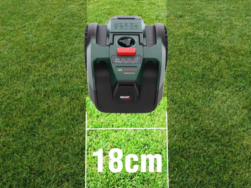 Bosch VISIMOW18V-200 - Robot Tagliaerba - Senza impianto - SENZA BATTERIE E CARICABATTERIE