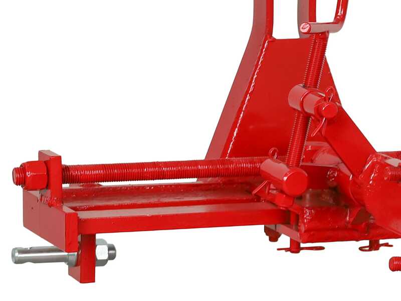 2D-03S - Aratro bivomere a scalpello - Spostamento manuale a vite - Per trattori con attacco a tre punti