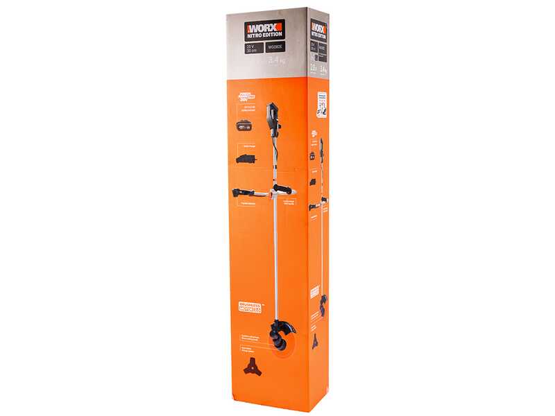 Worx Nitro WG082E - Decespugliatore a batteria - 20 V - 4 Ah