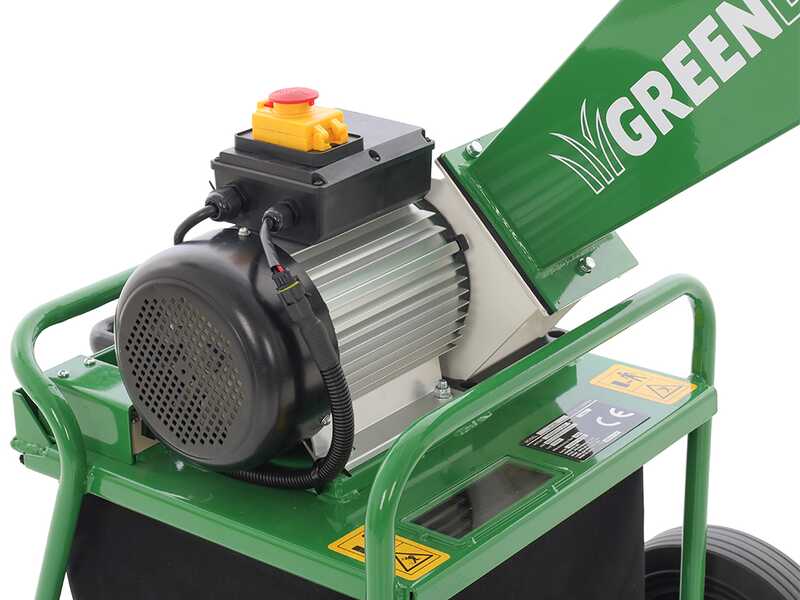 GreenBay GB-WERC 50 B - Biotrituratore elettrico - Con cesto di raccolta