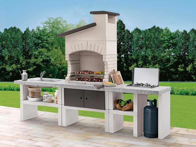 Palazzetti Guanaco 2 - Cucina per esterno in muratura