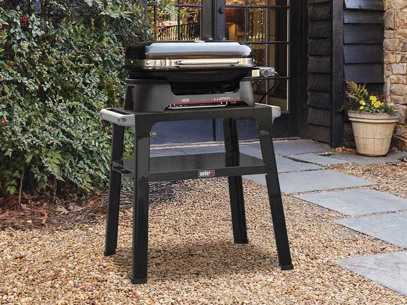 Weber Lumin con stand 1501652 - Barbecue elettrico portatile
