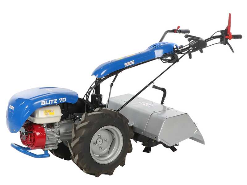 EuroMech BLITZ 70 - Motofalciatrice multifunzione - Motore Honda GX200 - 6.5 HP