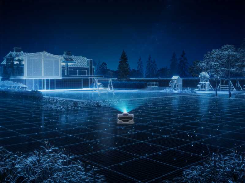 Kameran näkökenttä robotissa