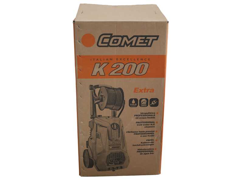 Comet K 200 10/150 Extra - Idropulitrice a freddo - 150 bar - 600 l/h