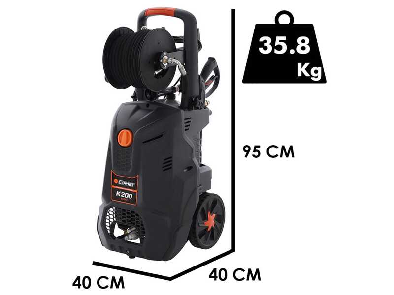 Comet K 200 10/150 Extra - Idropulitrice a freddo - 150 bar - 600 l/h
