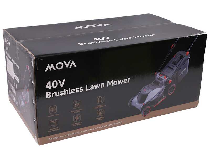 MOVA GL417 - Tagliaerba a batteria - 40V 4Ah - Taglio 43 cm