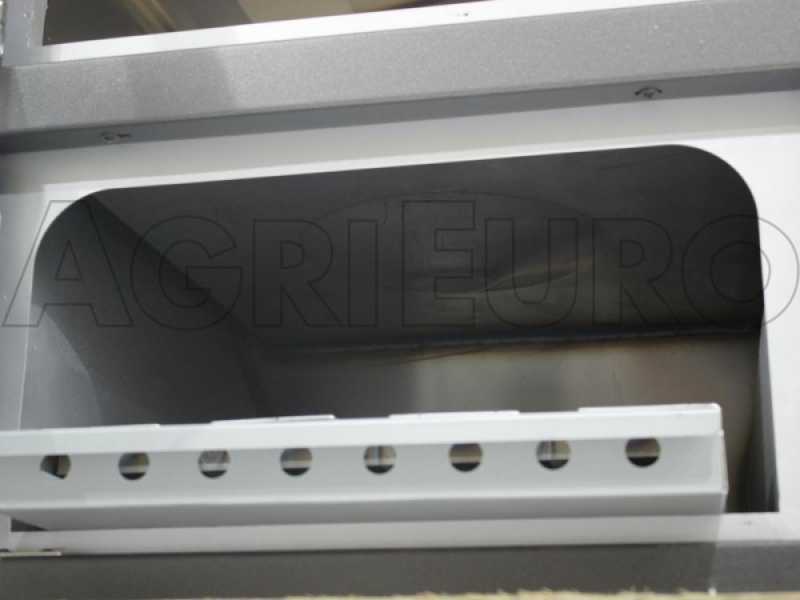 AgriEuro Minimus 50 Mini EXT - Forno a legna in acciaio da esterno - Tetto rosso