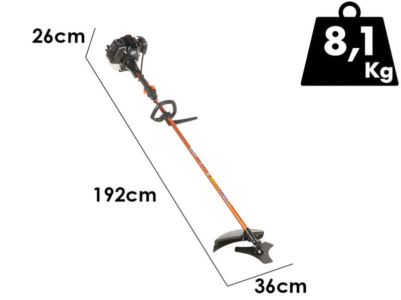 KAAZ V 540 S - Decespugliatore a scoppio - Motore Mitsubishi TLE48