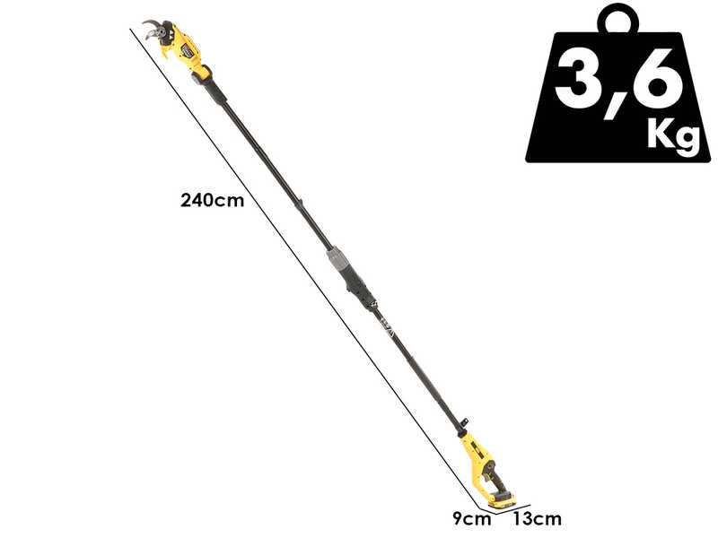 Stanley Fatmax SFMCPP632D1-QW - Svettatoio a batteria - 240 cm - 18V 2.0Ah