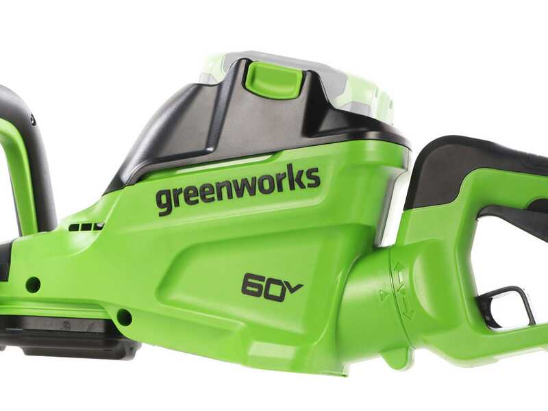Greenworks HT6606R - Tagliasiepi a batteria - Lama da 66 cm - SENZA BATTERIE E CARICABATTERIE