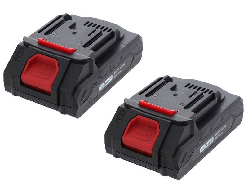 GeoTech X-Line CM-40V - Elettrosega a batteria - Barra 40 cm - 40V 2Ah