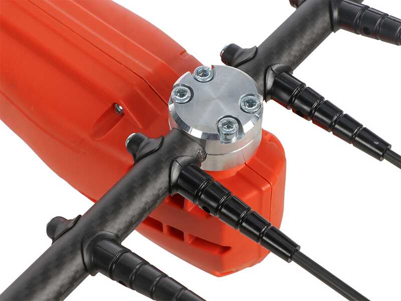 Aima Special ONE Cordless - Abbacchiatore elettrico 230/320 cm a batteria al litio 2x 21V 9Ah - Asta telescopica in alluminio
