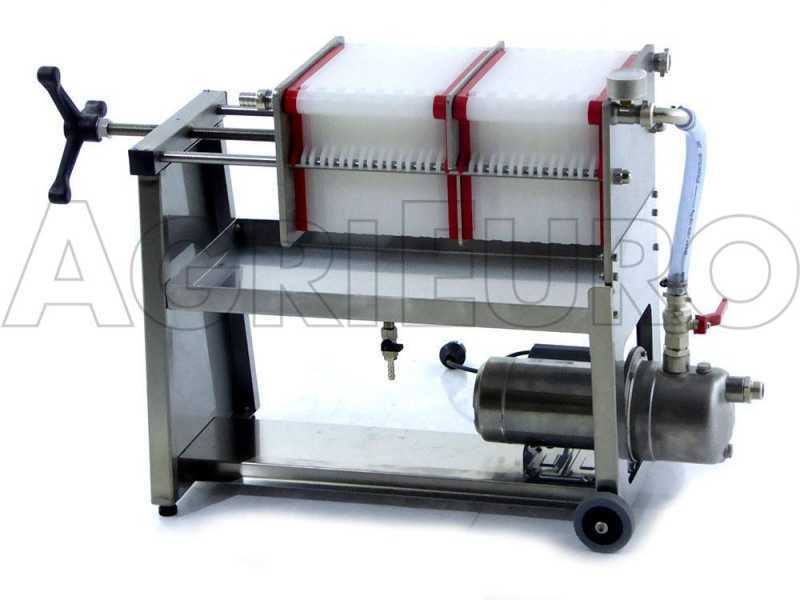 Enotecnica Pillan - Kit doppia filtrazione per filtri a piastre e cartoni modello AF20 - AF30 - AF40