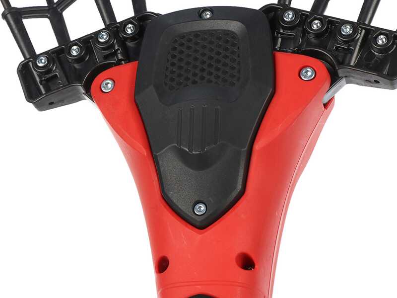 Aima Giulia Cordless - Abbacchiatore elettrico 250cm a batteria al litio 2x 21V 9Ah - Asta fissa in carbonio