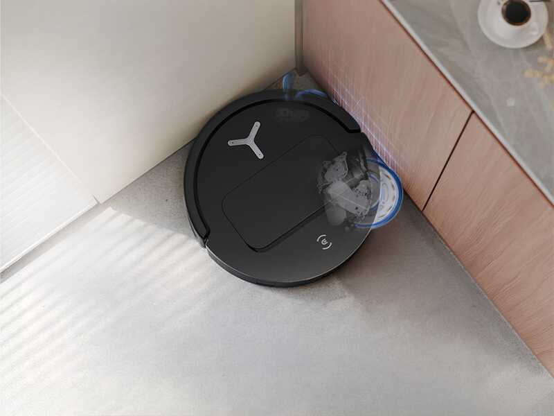 Ecovacs DEEBOT T50 OMNI Gen3 Nero - Robot aspirapolvere e lavapavimenti - Stazione automatica e aspirazione 25.000 Pa