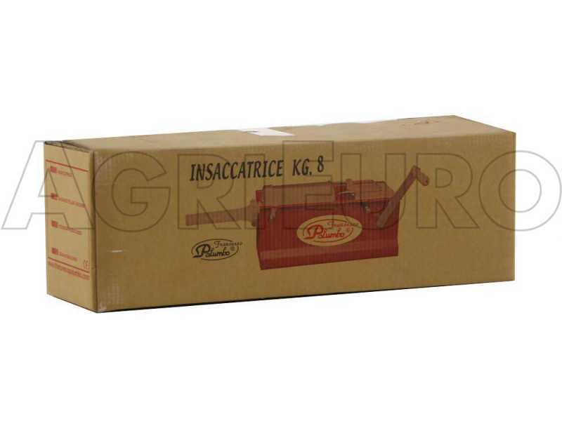 Palumbo Pavi 174 Rosso - Insaccatrice manuale 8 Kg - 2 velocit&agrave;