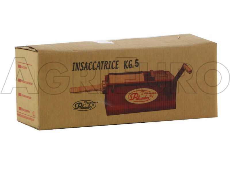 Palumbo Pavi 176 INOX - Insaccatrice manuale per salumi 5 Kg - 2 Velocit&agrave;