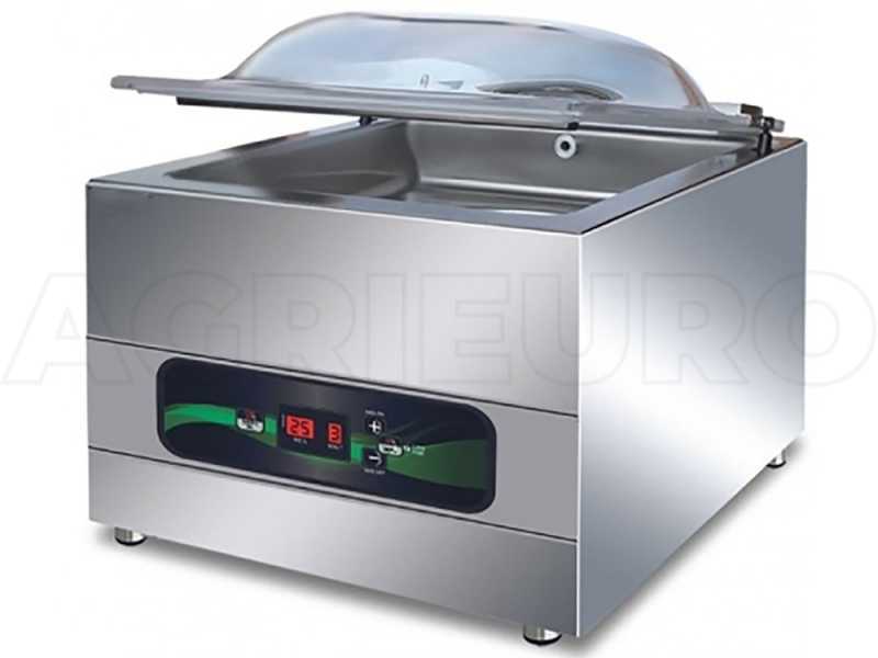 Macchina sottovuoto a campana Euro 3500 Inox - Barra saldante da 35cm
