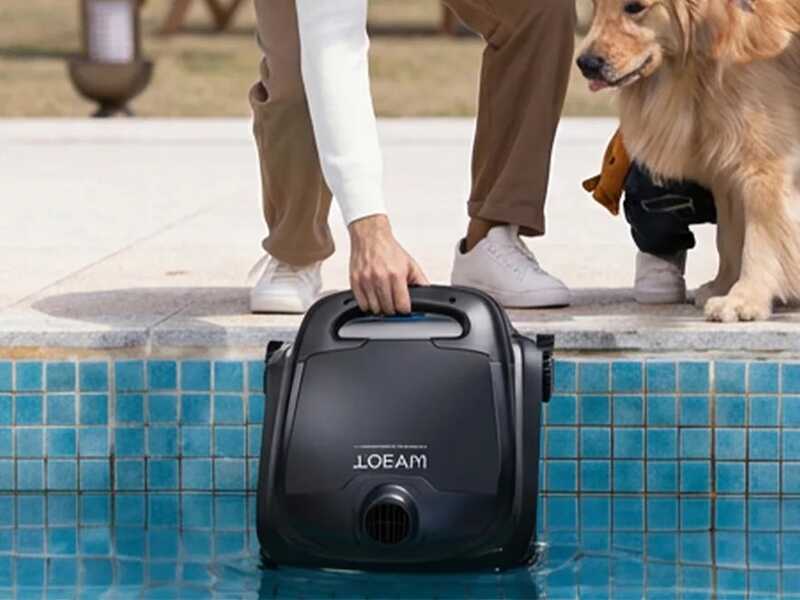 Wybot B1 - Robot pulisci piscina a batteria - Gestione Tramite App