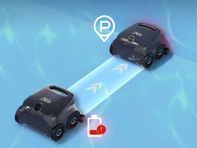 Wybot B1 - Robot pulisci piscina a batteria - Gestione Tramite App