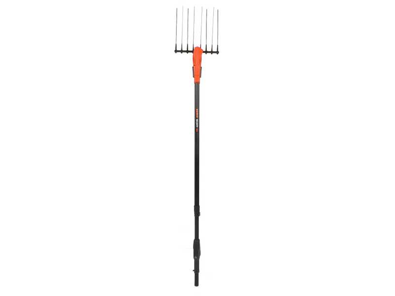 Bahco BCL54TP - Abbacchiatore elettrico 230/380 cm a batteria a zaino 36V 20Ah - Asta telescopica in carbonio + prolunga