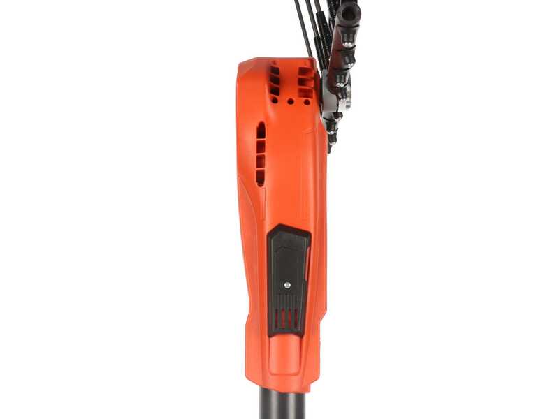 Bahco BCL54TP - Abbacchiatore elettrico 230/380 cm a batteria a zaino 36V 20Ah - Asta telescopica in carbonio + prolunga